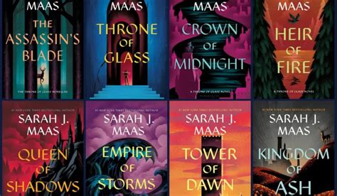 how many throne of glass books are there and what themes do they explore?